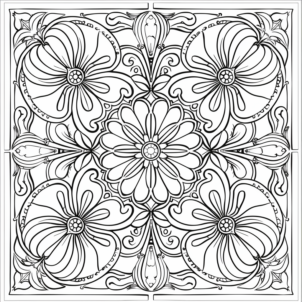 Radiant Harmony Mandala