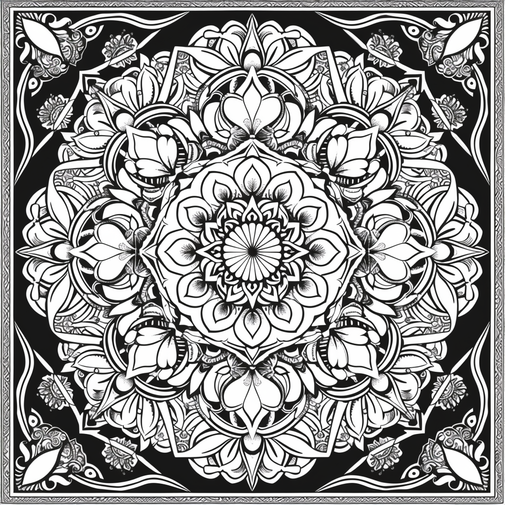 Radiant Harmony Mandala
