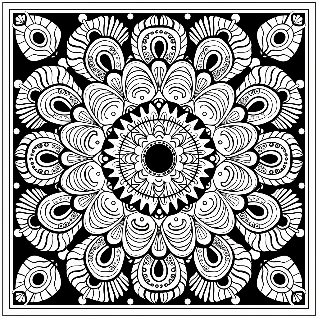 Radiant Harmony Mandala