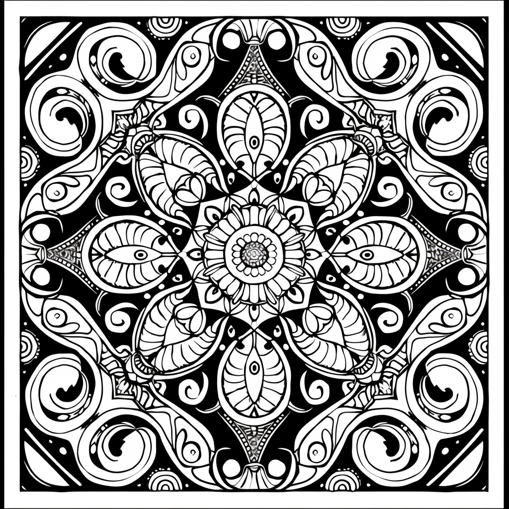 Radiant Harmony Mandala