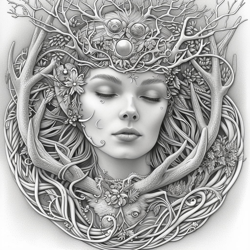 Echoes of the Soul: A Portrait in Light and Silence