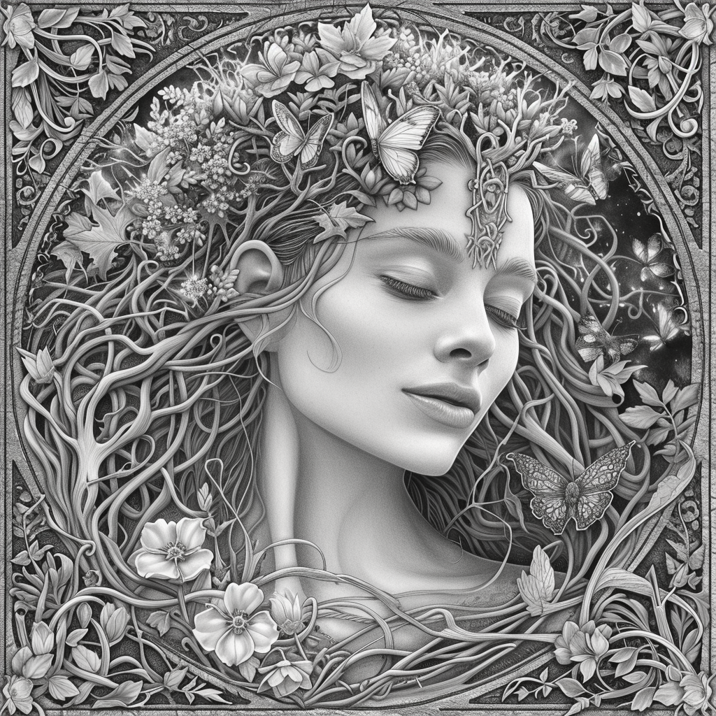 Echoes of the Soul: A Portrait in Light and Silence