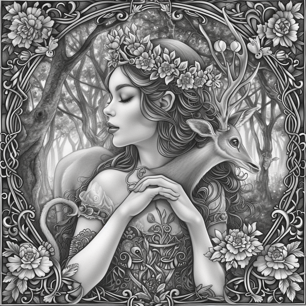 Echoes of the Soul: A Portrait in Light and Silence
