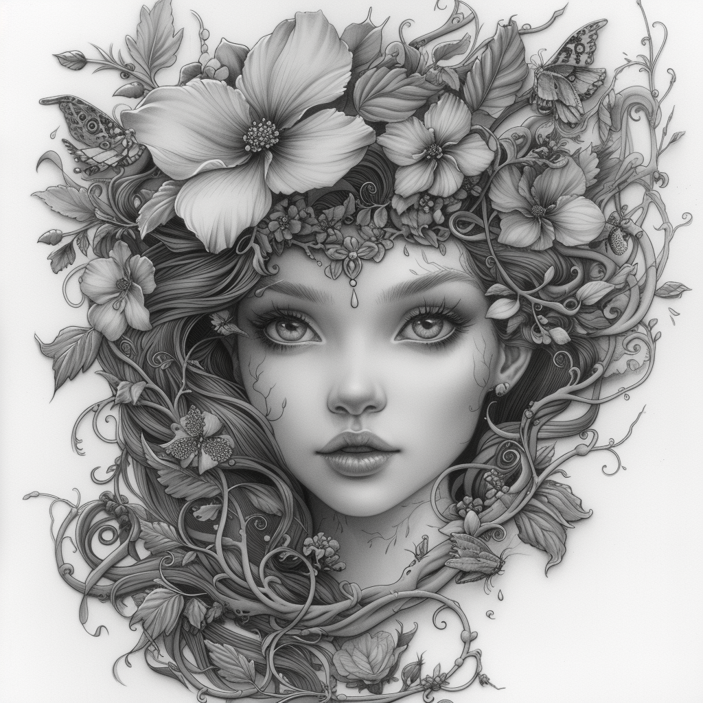 Echoes of the Soul: A Portrait in Light and Silence