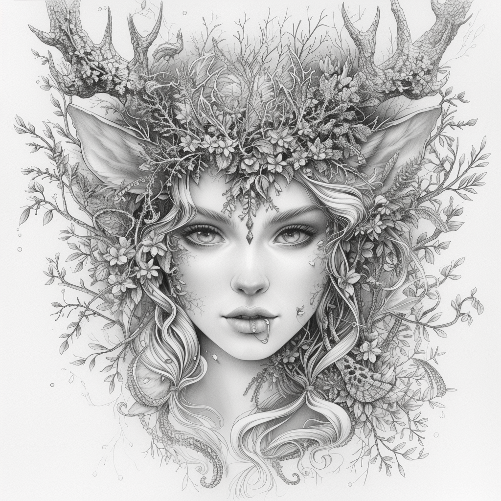 Echoes of the Soul: A Portrait in Light and Silence