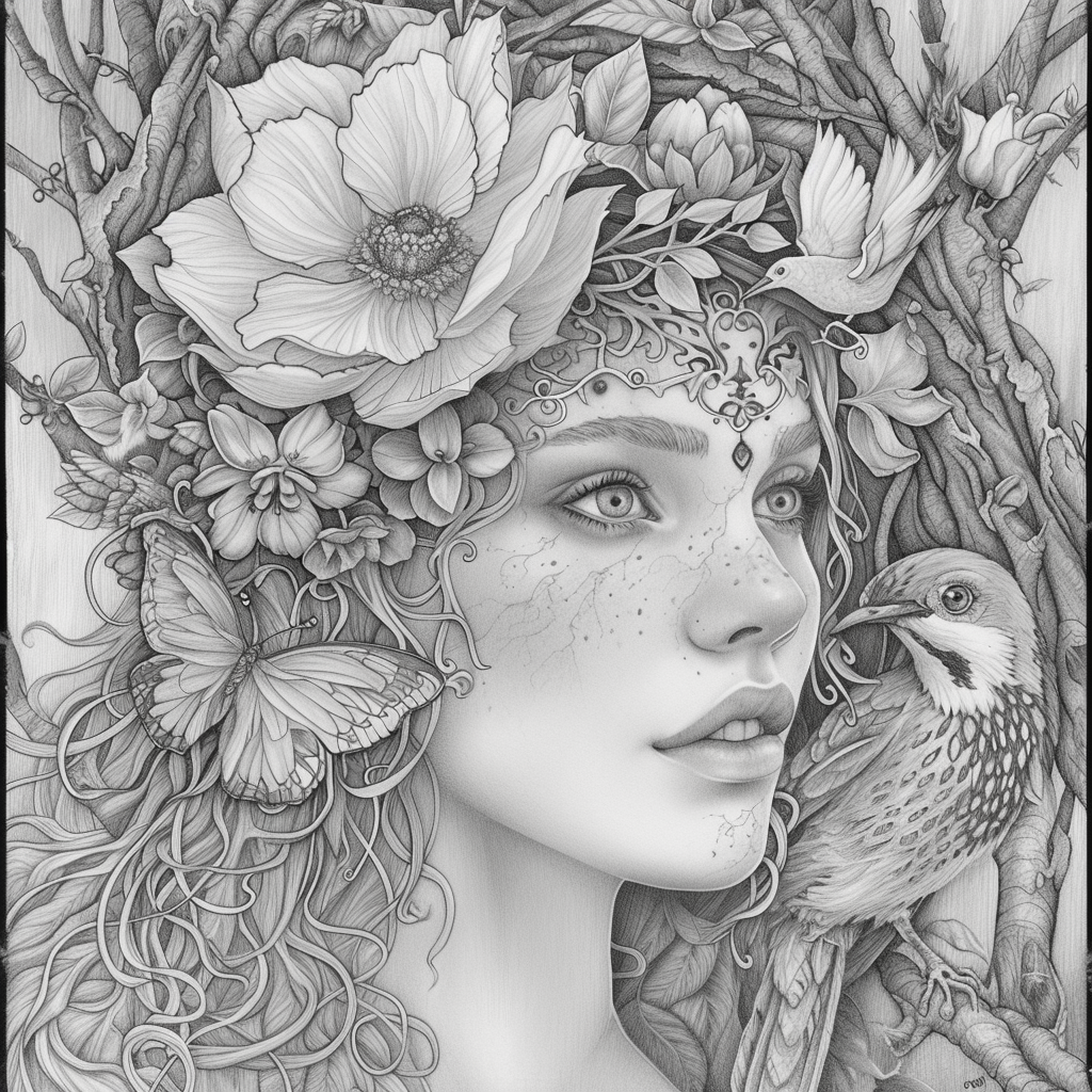 Echoes of the Soul: A Portrait in Light and Silence