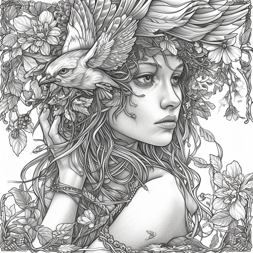Echoes of the Soul: A Portrait in Light and Silence