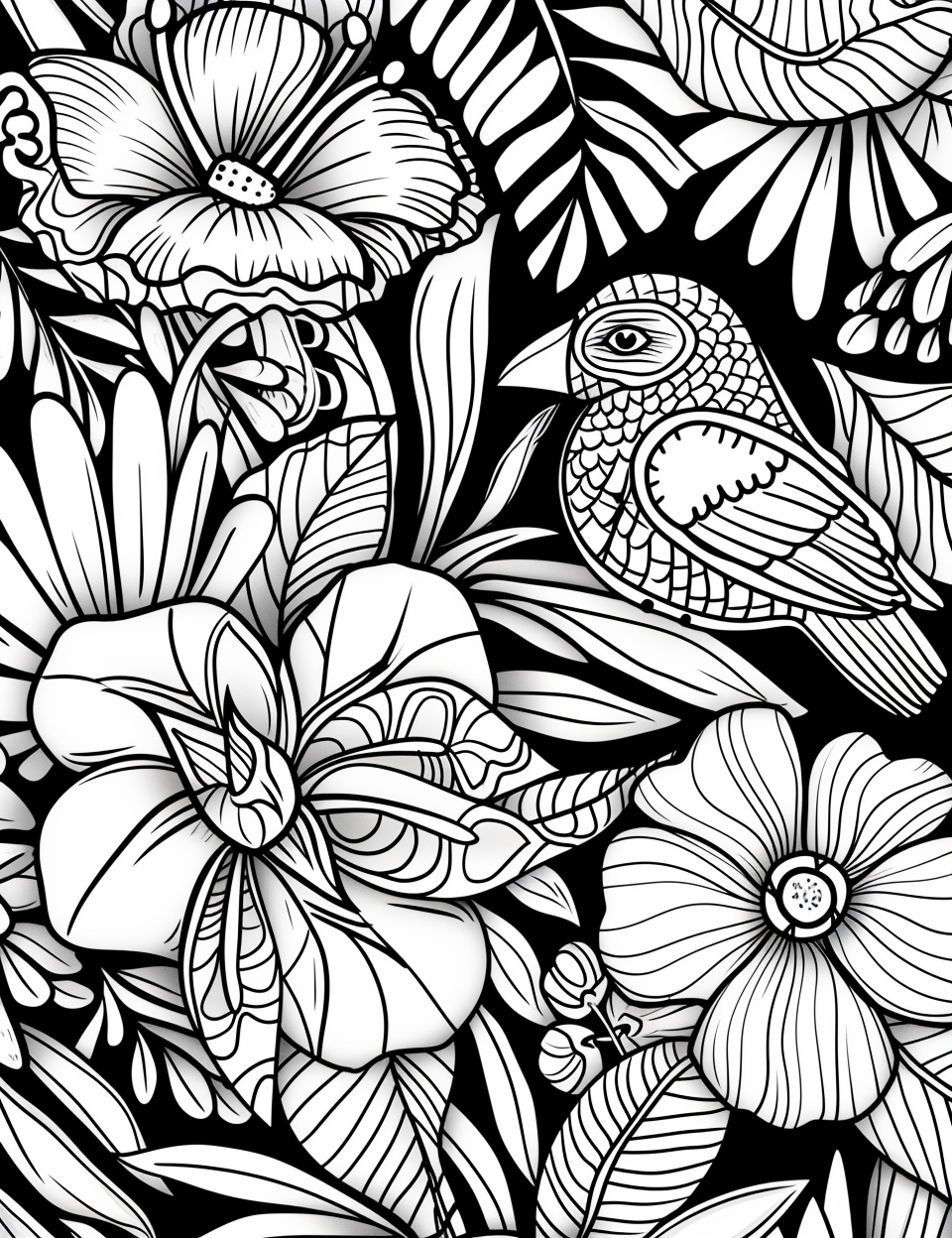 Roar of Harmony – The Floral Tiger Spirit