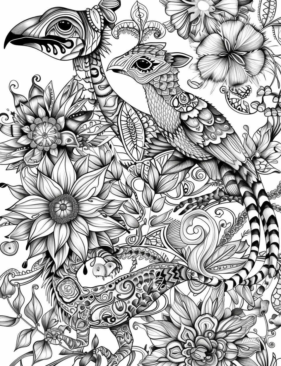 Roar of Harmony – The Floral Tiger Spirit