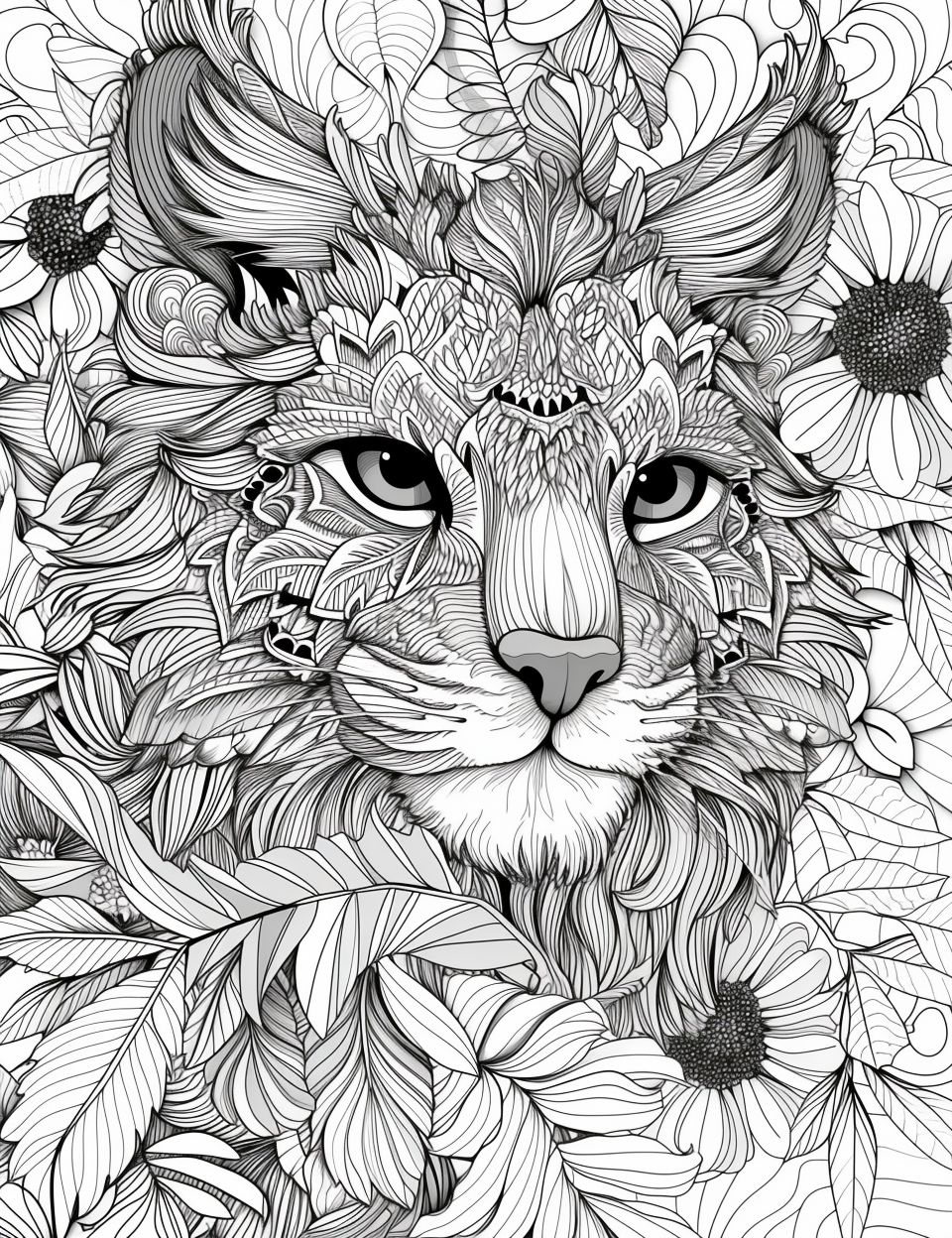 Roar of Harmony – The Floral Tiger Spirit