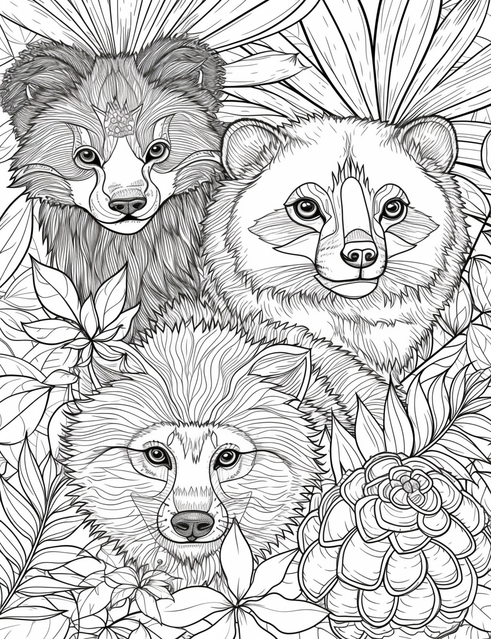 Roar of Harmony – The Floral Tiger Spirit