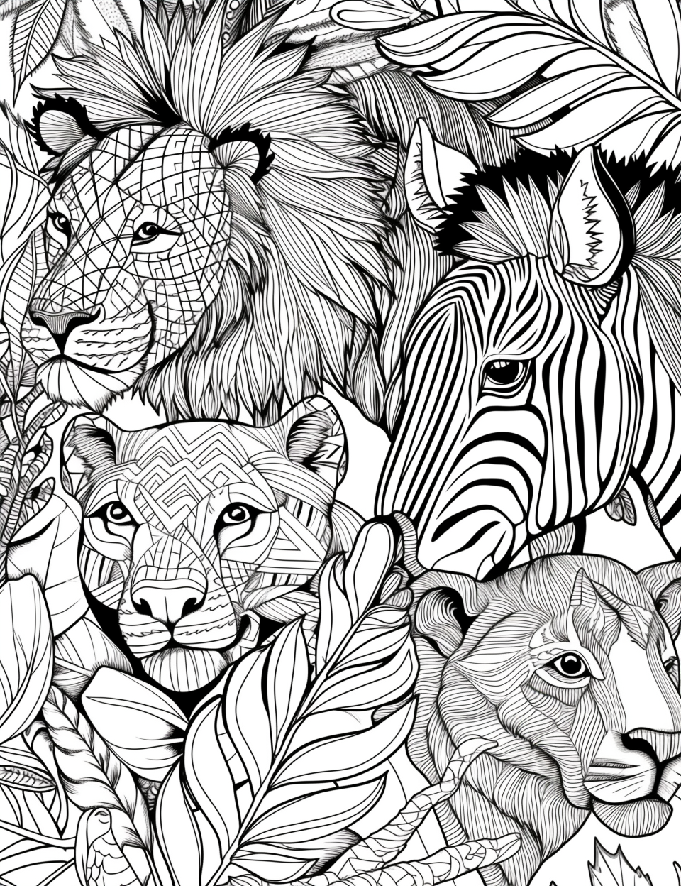 Roar of Harmony – The Floral Tiger Spirit