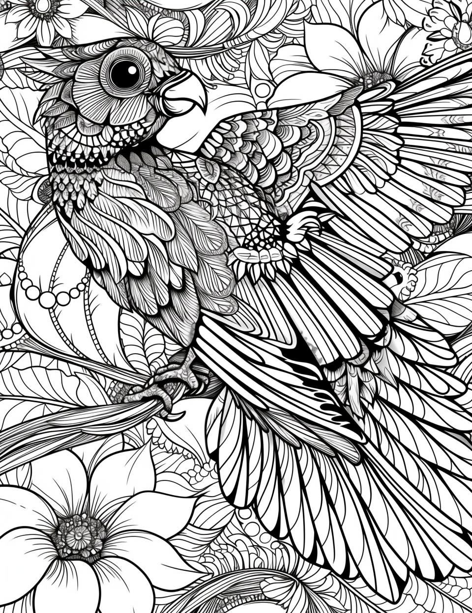Roar of Harmony – The Floral Tiger Spirit