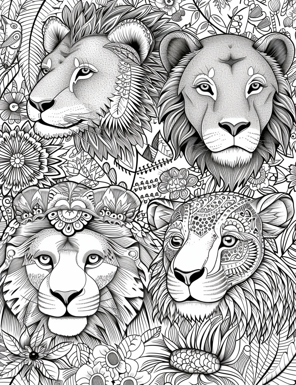 Roar of Harmony – The Floral Tiger Spirit
