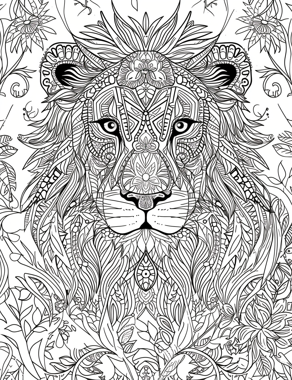 Roar of Harmony – The Floral Tiger Spirit
