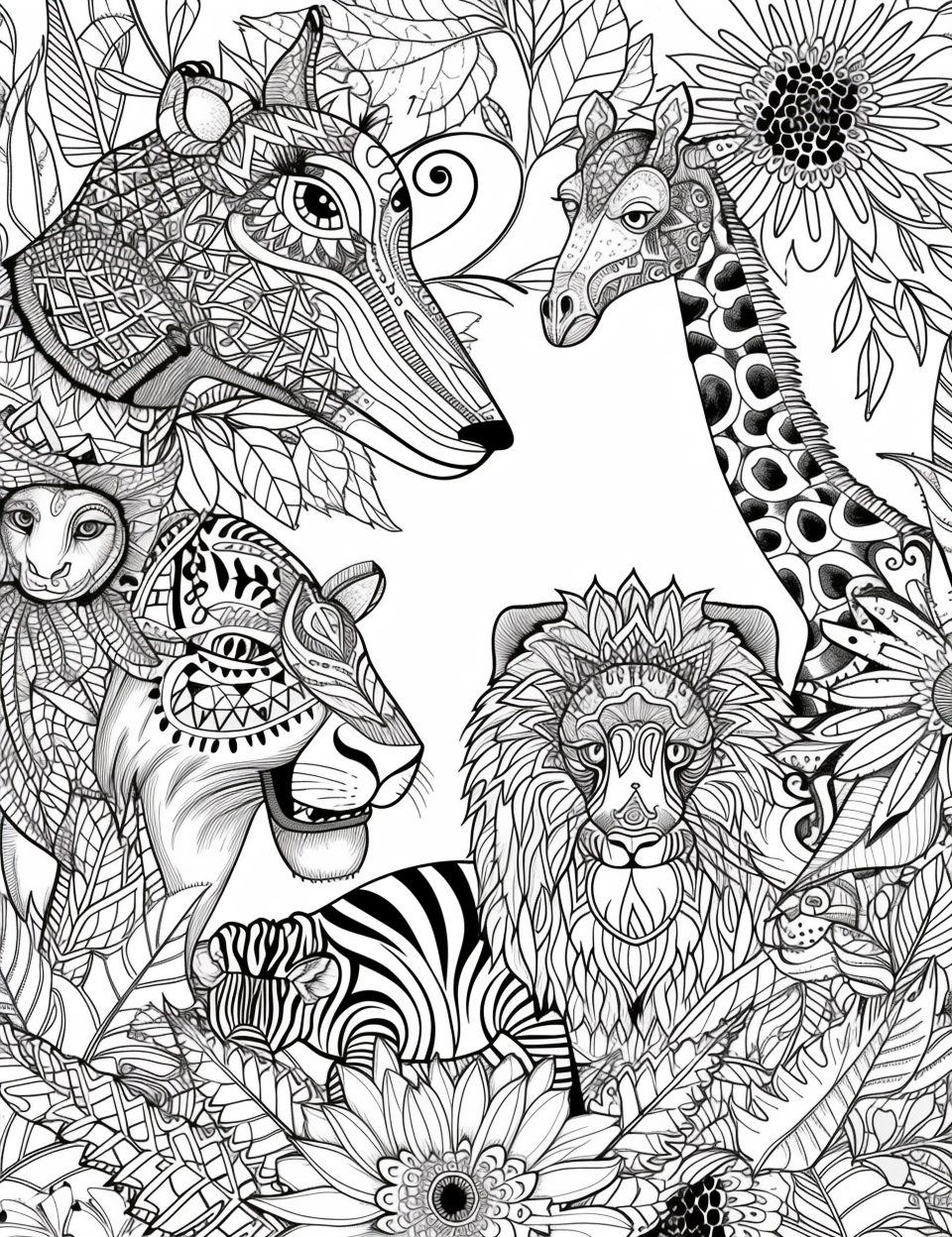 Roar of Harmony – The Floral Tiger Spirit