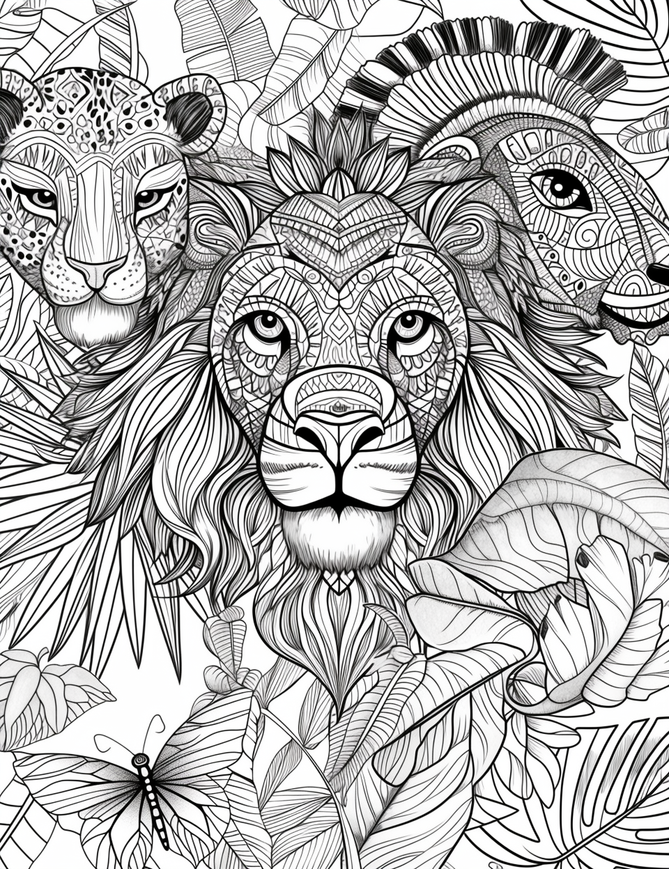 Roar of Harmony – The Floral Tiger Spirit