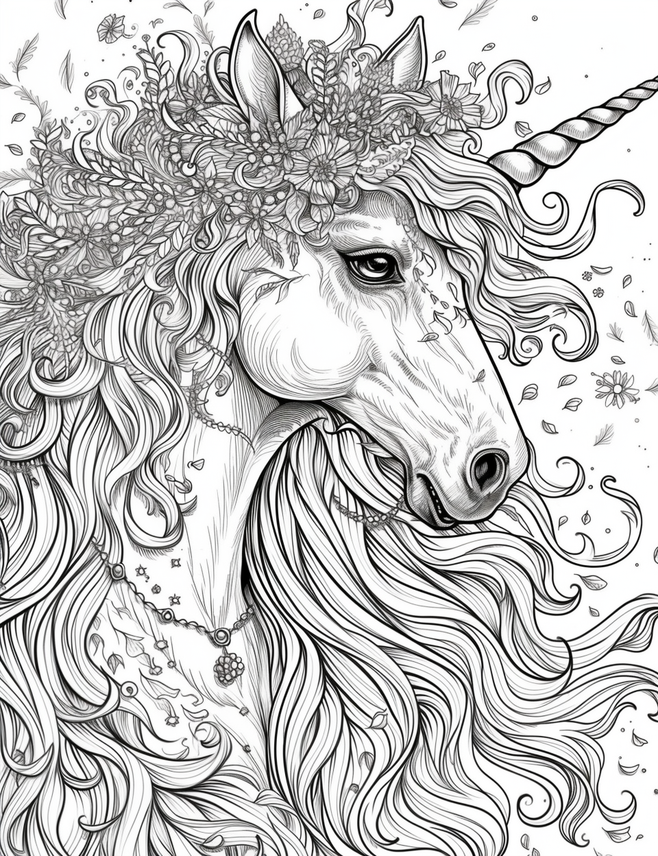 Dancing Unicorns in Moonlight