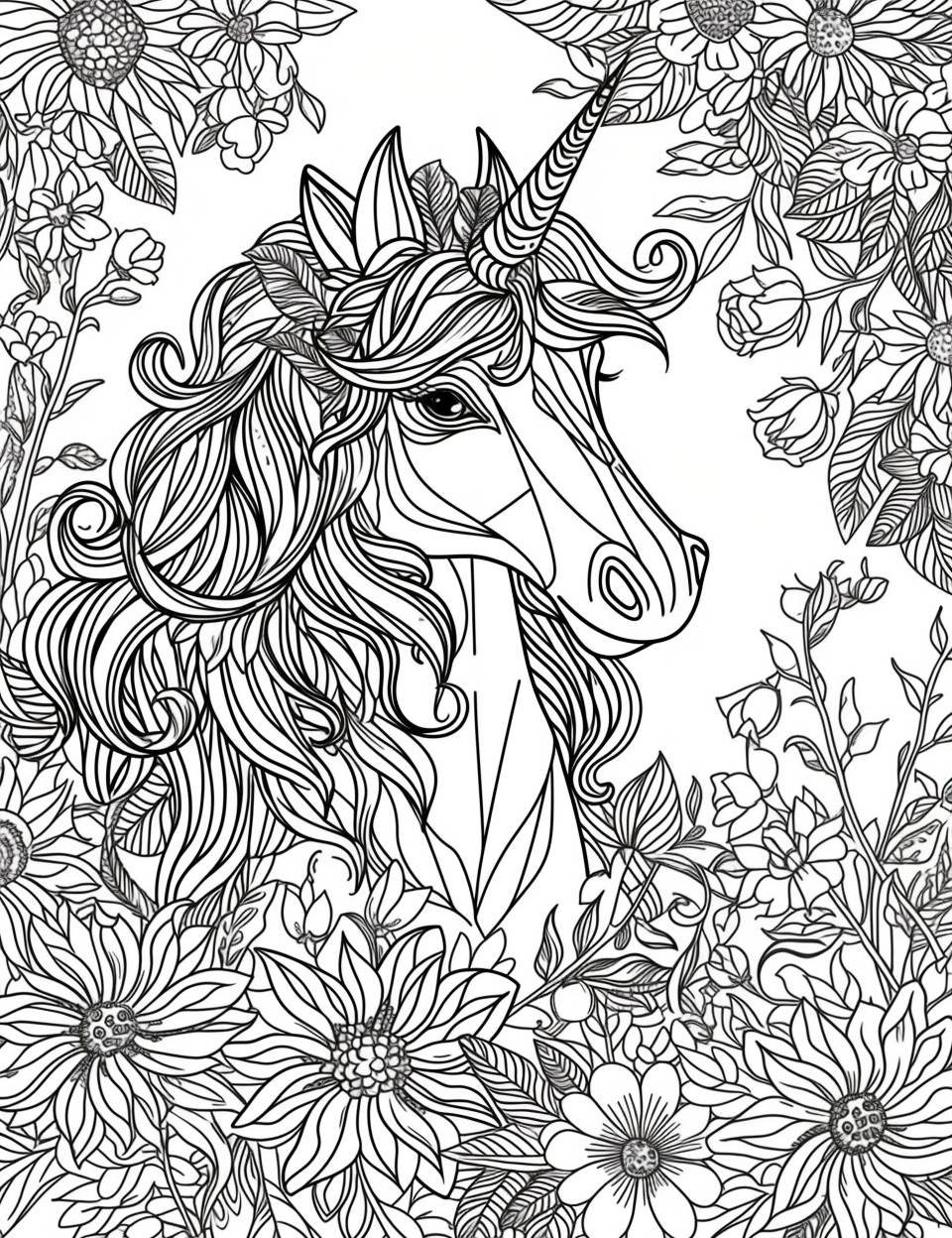 Dancing Unicorns in Moonlight