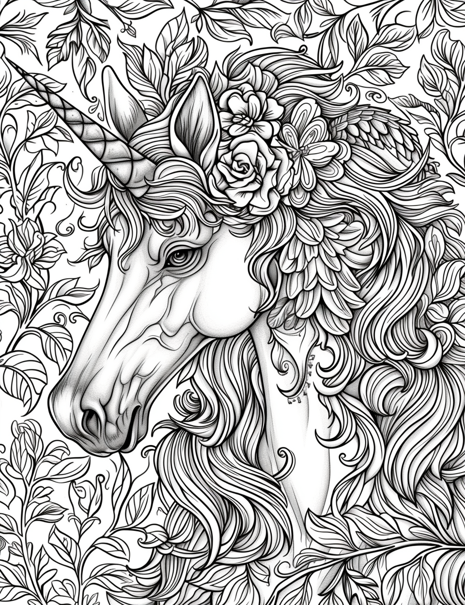 Dancing Unicorns in Moonlight