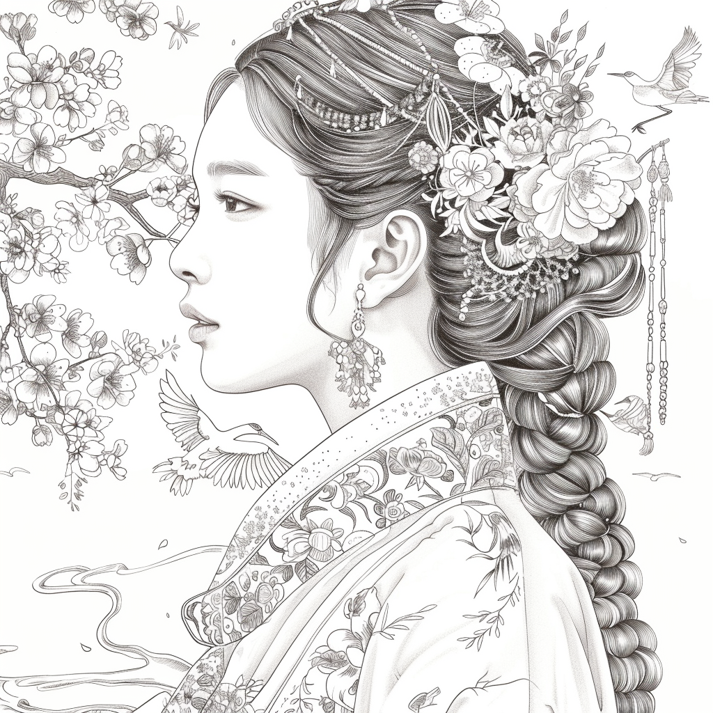 Grace of the Blossoming Crane