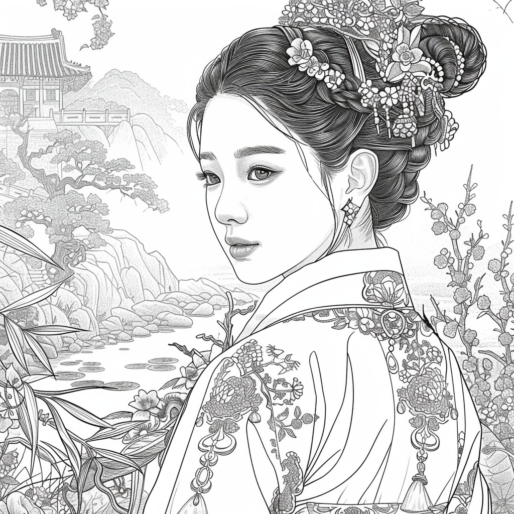 Grace of the Blossoming Crane