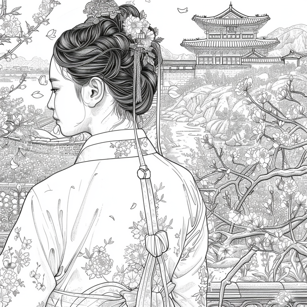 Grace of the Blossoming Crane