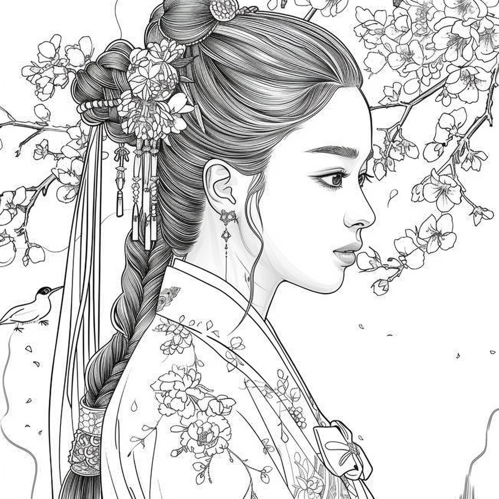 Grace of the Blossoming Crane