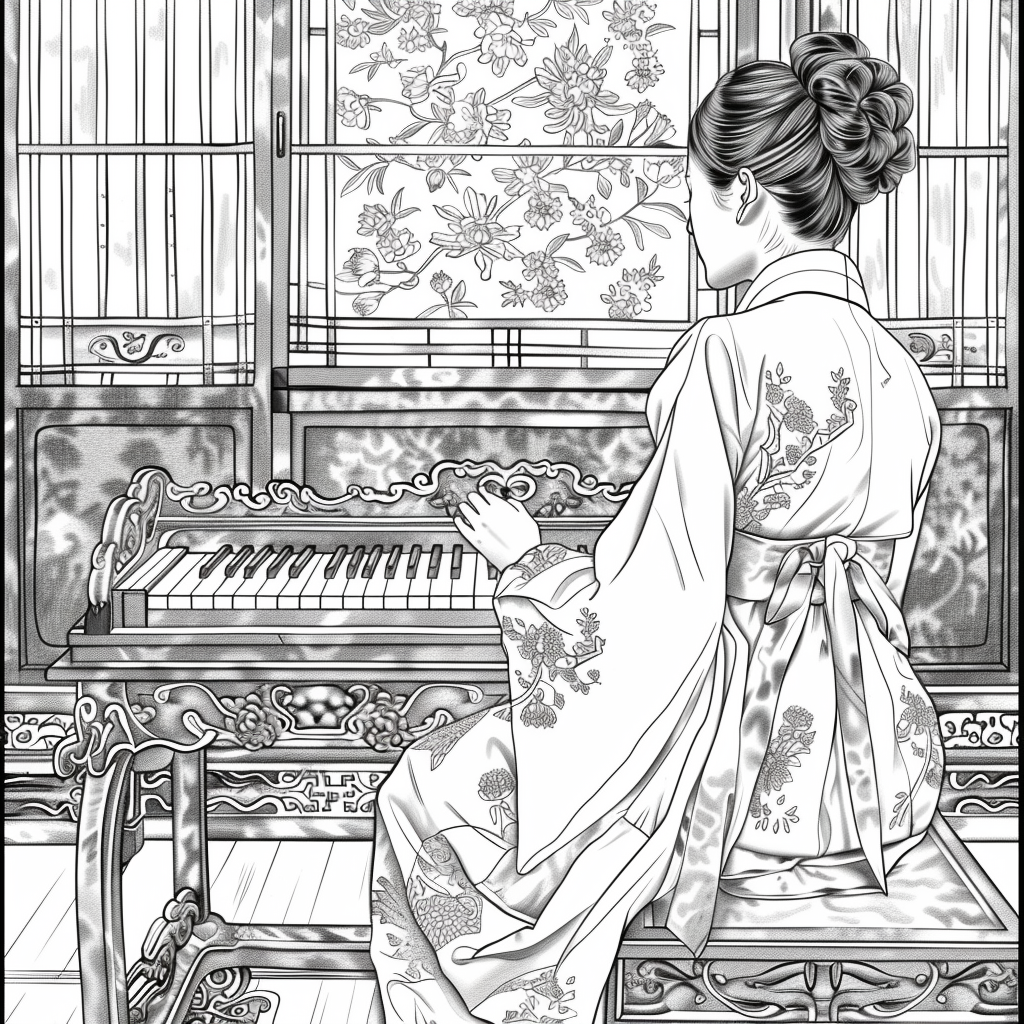 Melody of Blossoms: The Court Musician
