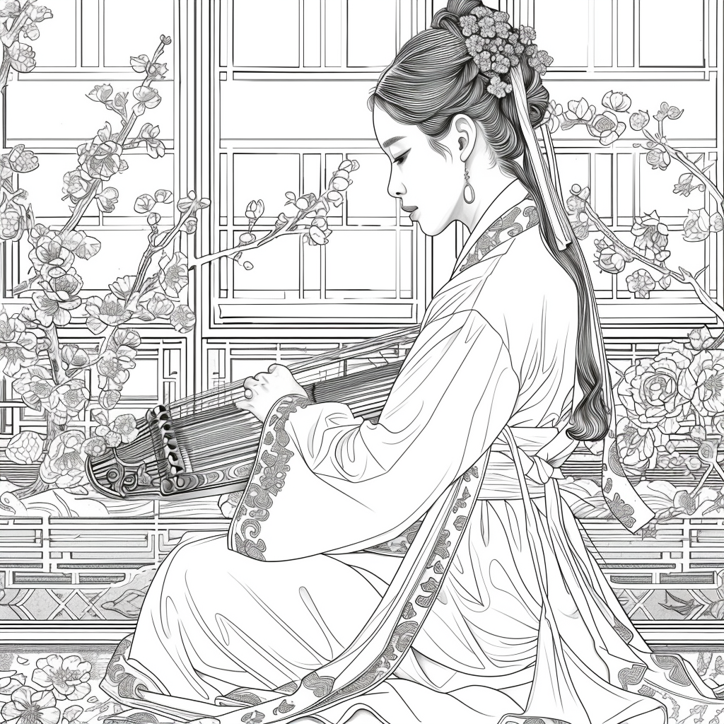 Melody of Blossoms: The Court Musician