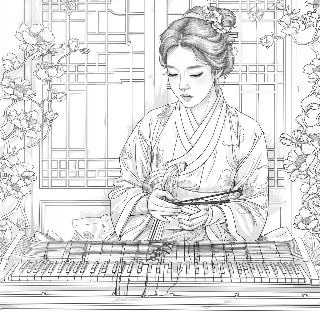 Melody of Blossoms: The Court Musician