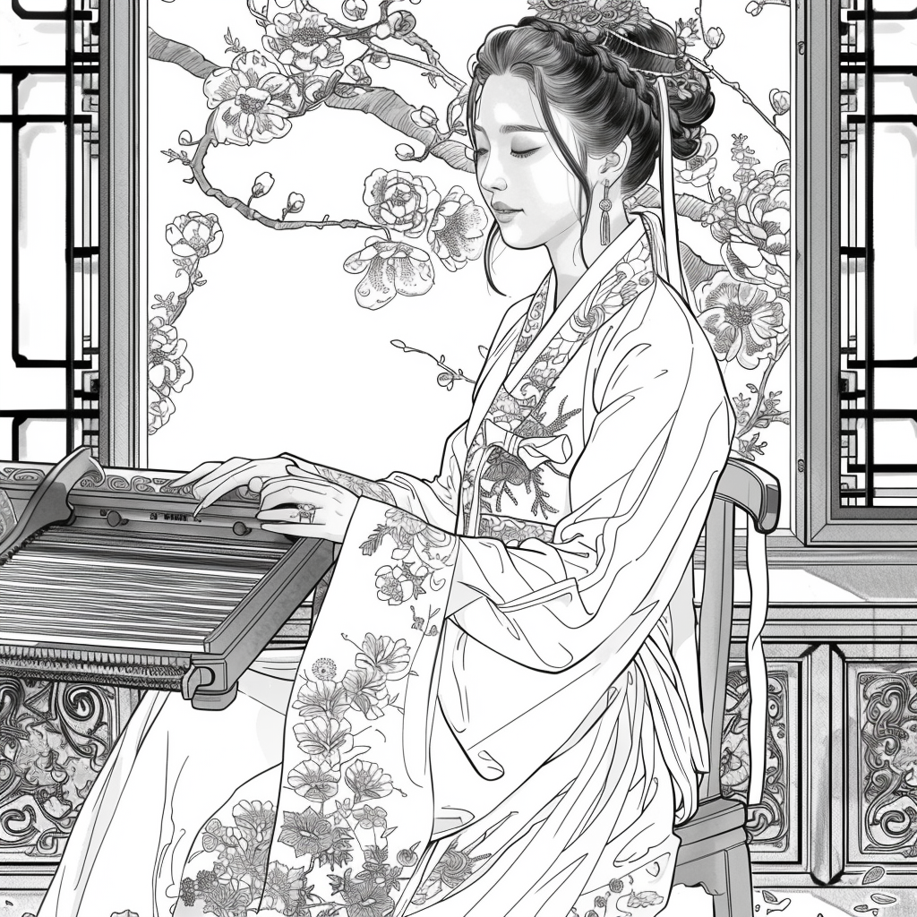 Melody of Blossoms: The Court Musician
