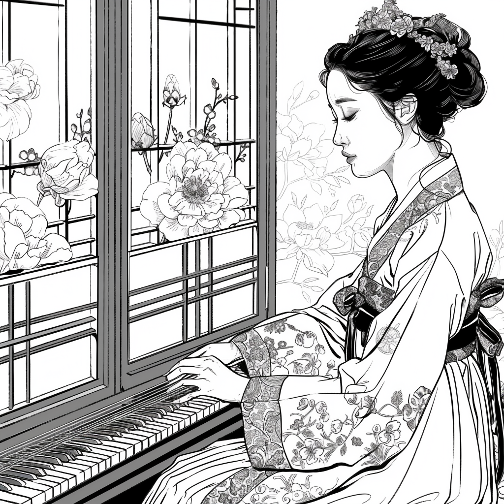 Melody of Blossoms: The Court Musician