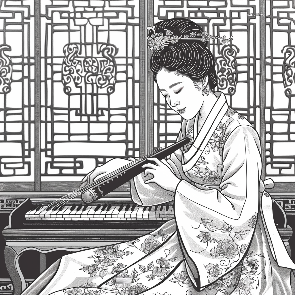 Melody of Blossoms: The Court Musician