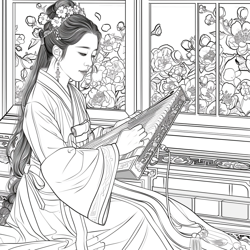 Melody of Blossoms: The Court Musician