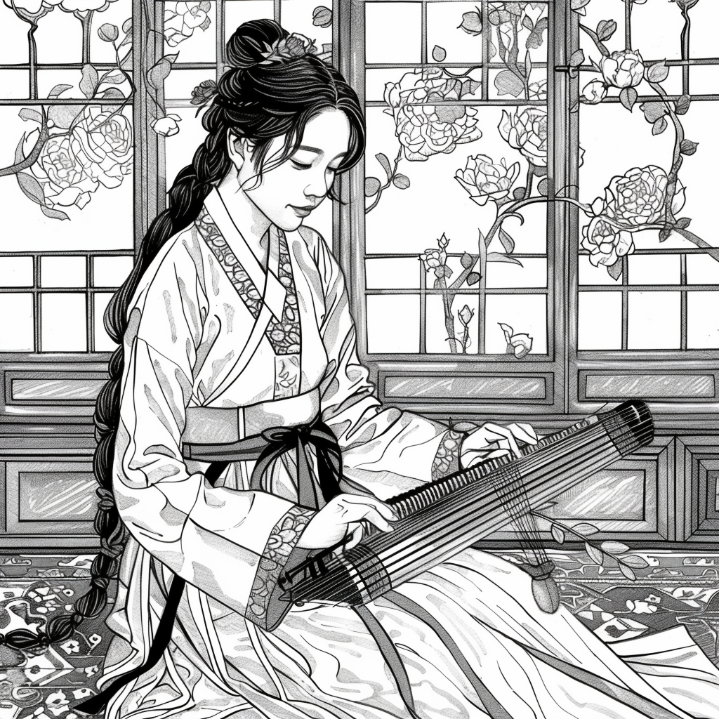 Melody of Blossoms: The Court Musician