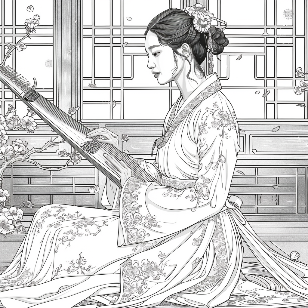 Melody of Blossoms: The Court Musician