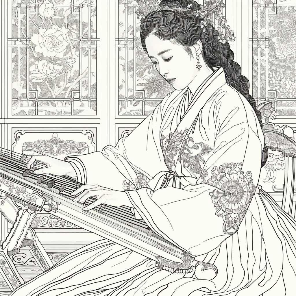 Melody of Blossoms: The Court Musician
