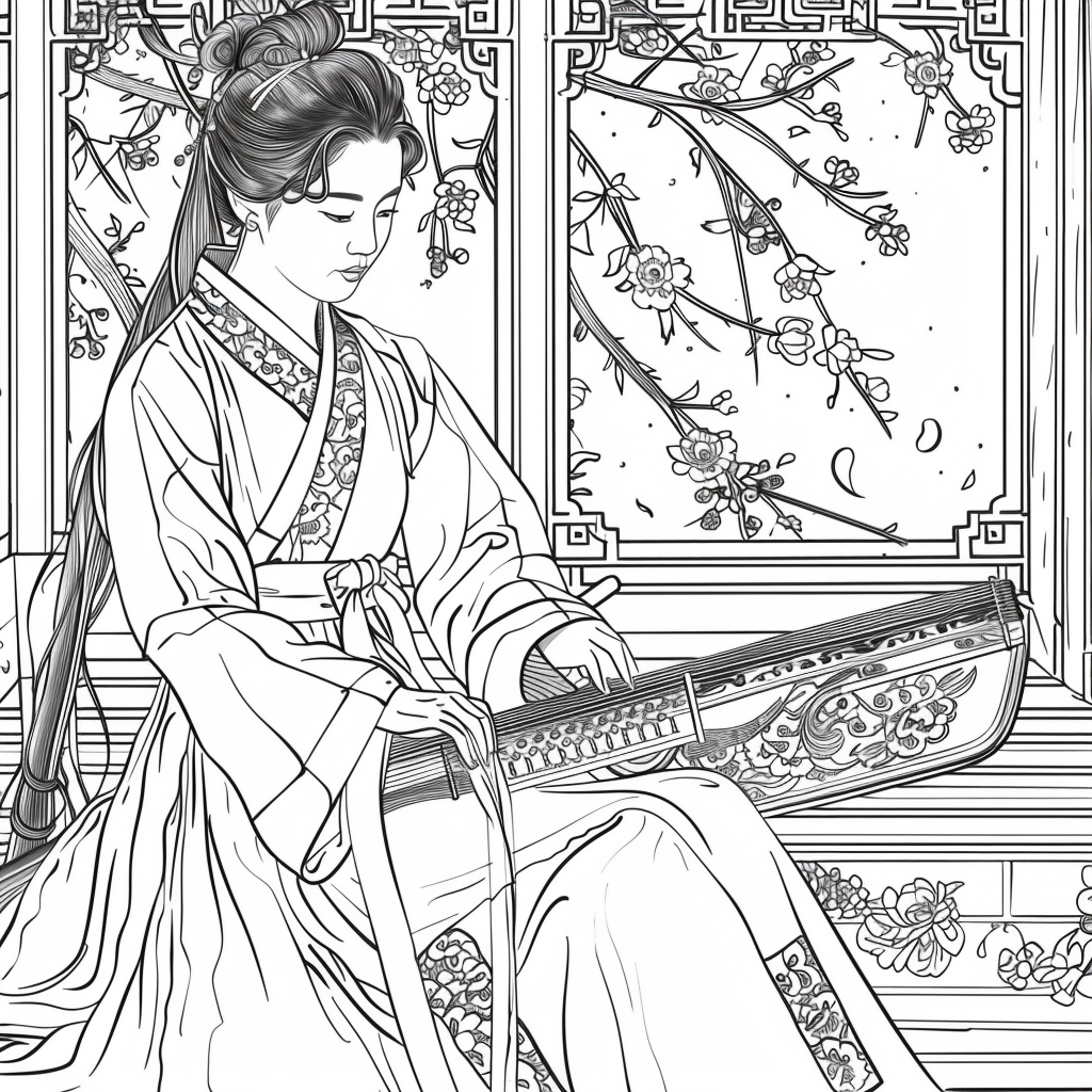 Melody of Blossoms: The Court Musician