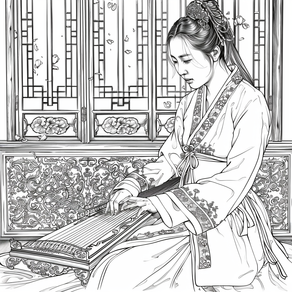 Melody of Blossoms: The Court Musician