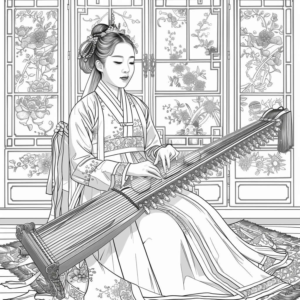 Melody of Blossoms: The Court Musician