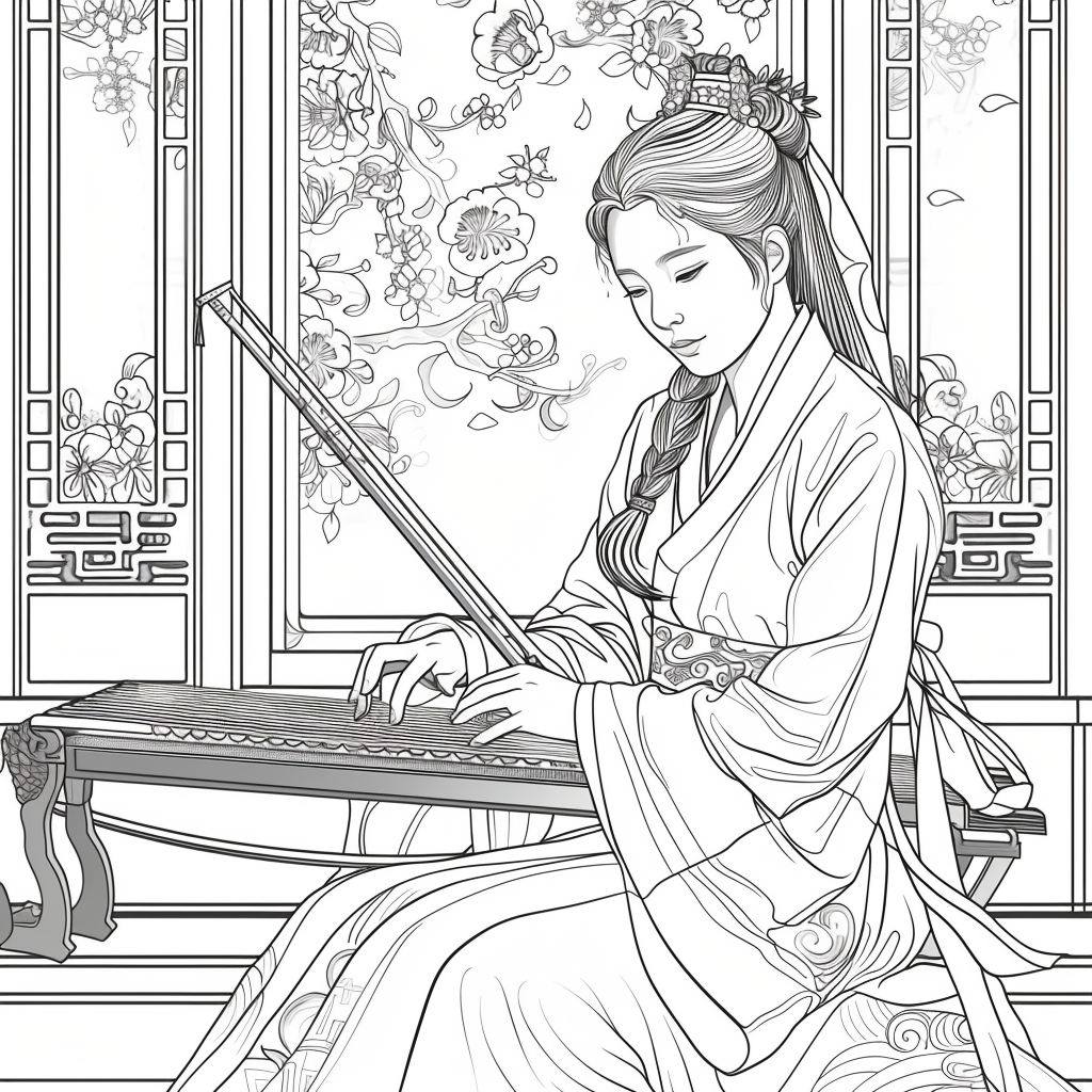 Melody of Blossoms: The Court Musician