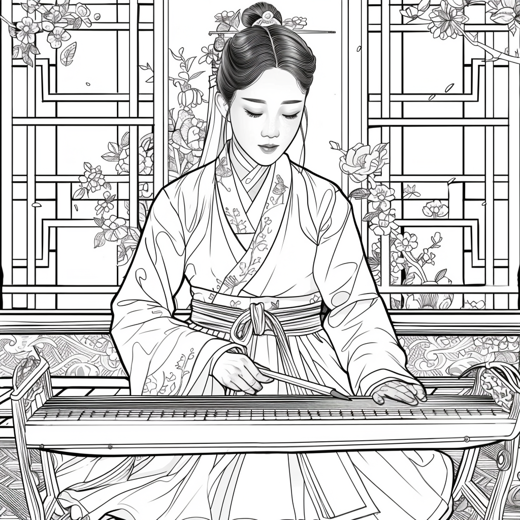 Melody of Blossoms: The Court Musician