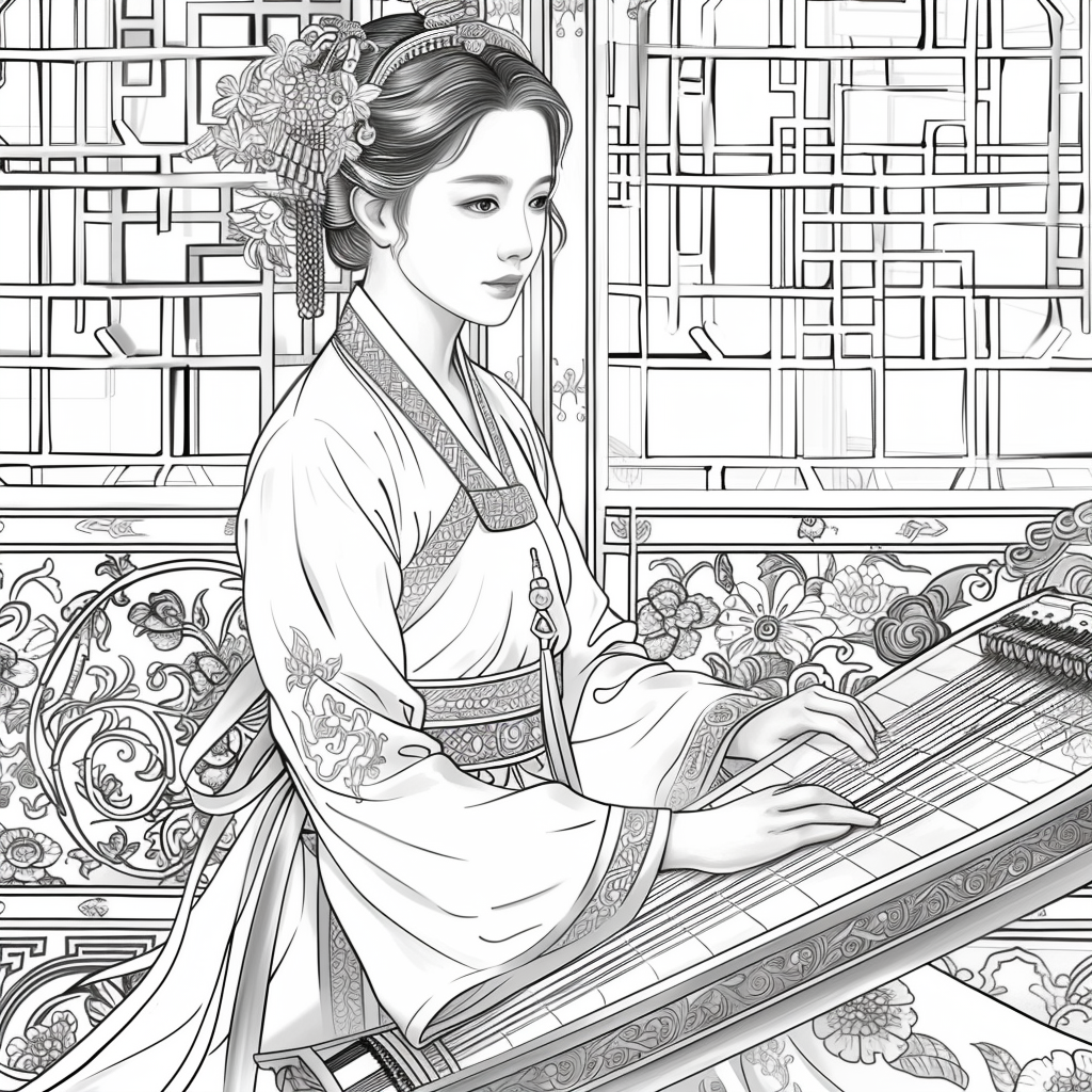 Melody of Blossoms: The Court Musician