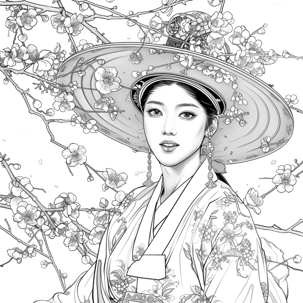 Elegance in Crimson Bloom