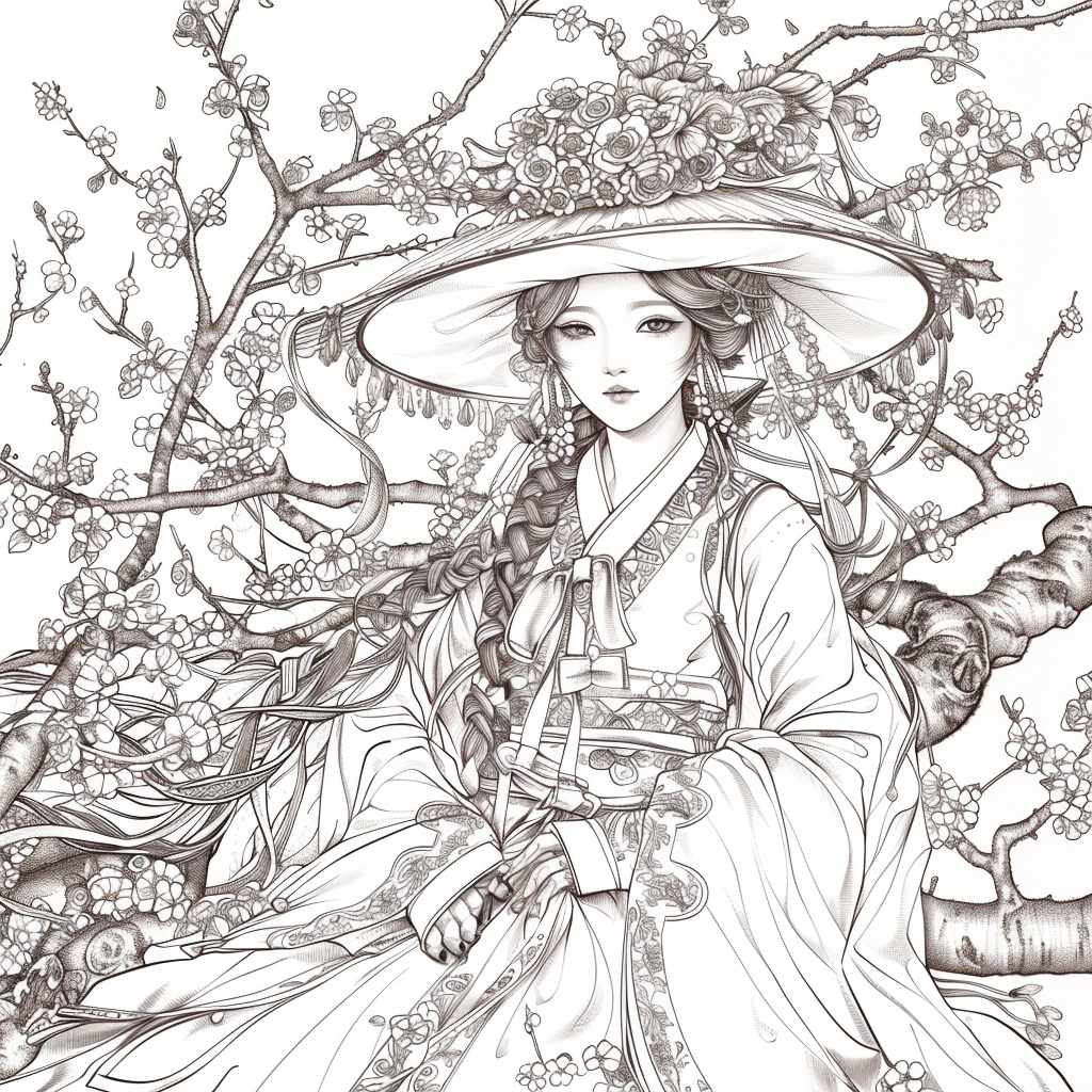 Elegance in Crimson Bloom