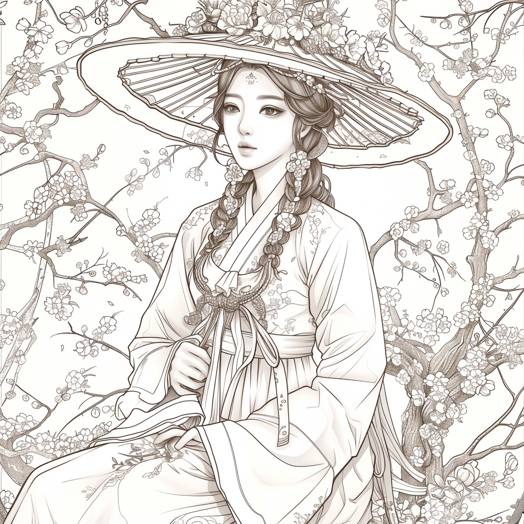 Elegance in Crimson Bloom