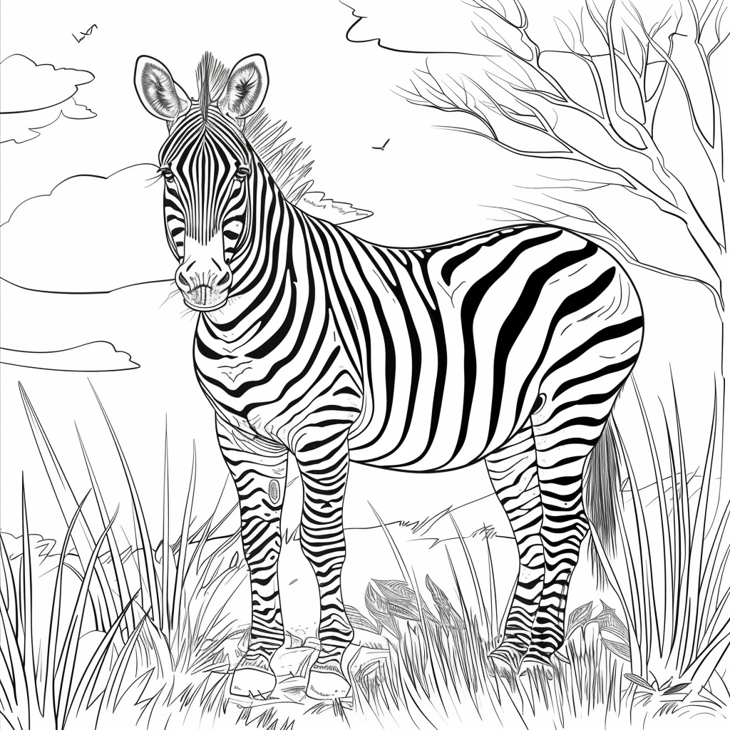 The Embroidered Zebra of Mountain Valley