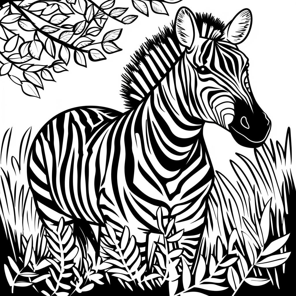 The Embroidered Zebra of Mountain Valley