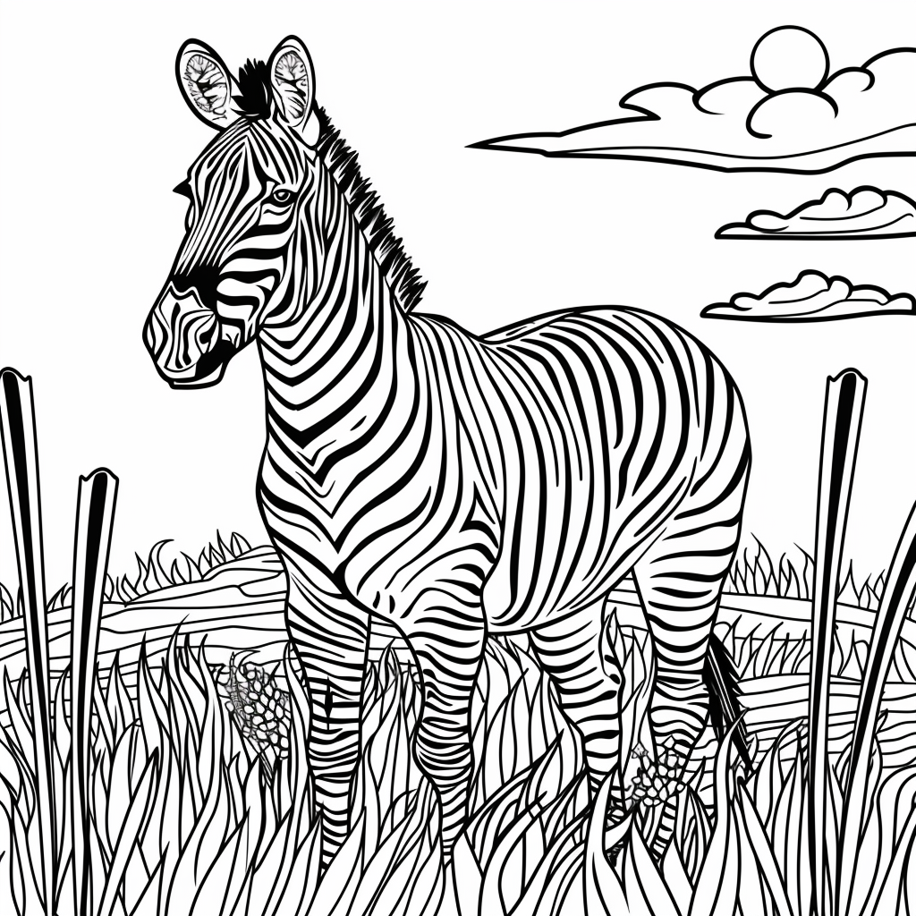 The Embroidered Zebra of Mountain Valley